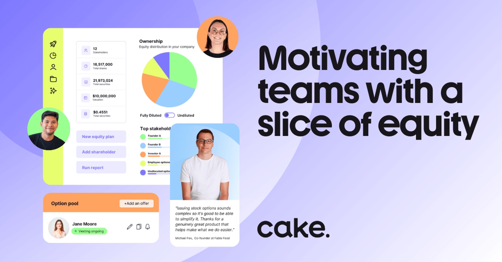 Cake banner